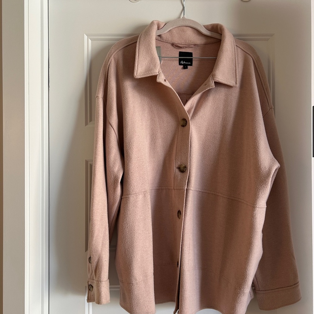 Reitmans Pink Utility Jacket